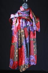 Seidenschal aus Pongeseide 