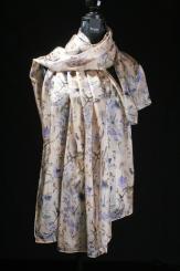 Seidenschal aus Pongeseide 