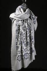 Schal aus Kaschmirwolle 