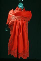 Schal aus feiner Merinowolle 