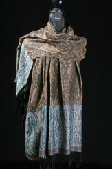 Schal aus Seide mit Viskose 