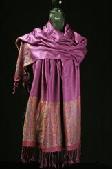 Schal aus Seide mit Viskose 