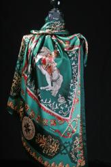 Seidentuch aus Satinseide 