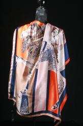 Seidentuch quadratisch 