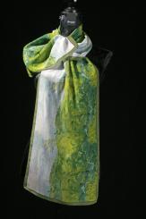 feiner Seidenschal aus Georgette Seide 