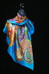 Seidentuch quadratisch 