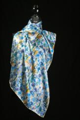 Seidentuch aus Satinseide 