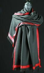 Schal Modal/BW/Wolle 