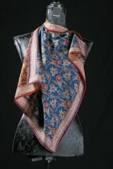 Tuch aus Wolle/Seide 