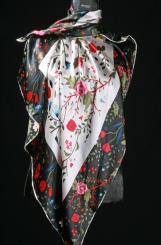 Seidentuch Georgette Seide 