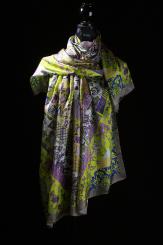 Seidenschal aus Ponge Seide 