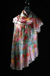 Seidenschal aus Ponge Seide 