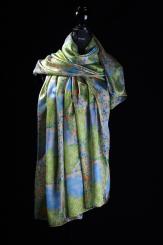 Seidenschal aus Ponge Seide 