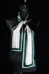 Seidenschal zweilagig 