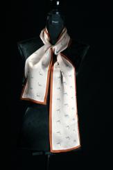 Seidenschal zweilagig 