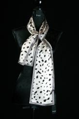 Seidenschal zweilagig 