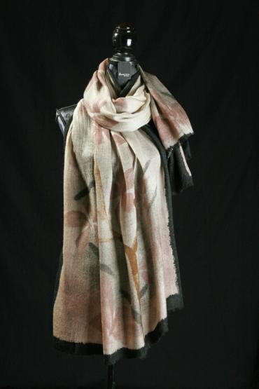 Schal aus Modal mit Baumwolle 