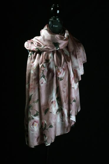 Seidenschal aus Ponge Seide 