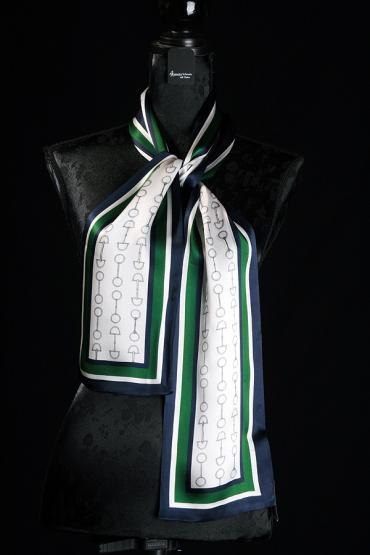 Seidenschal zweilagig 