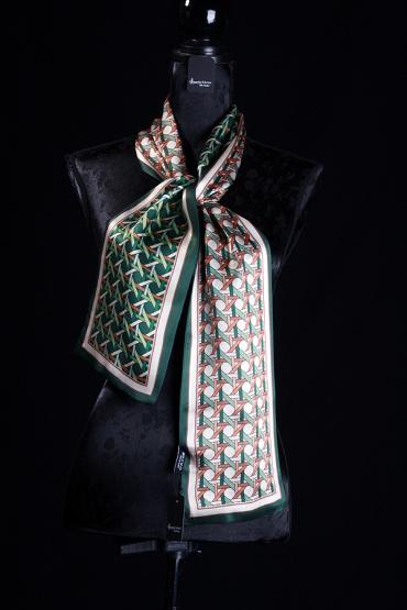 Seidenschal zweilagig 