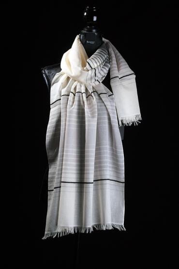 Schal aus feiner Baumwolle 