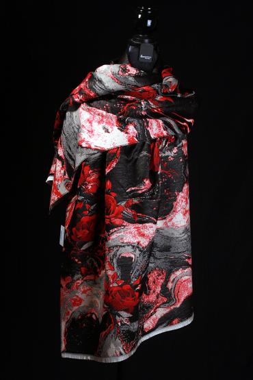 Stola mit Rosen 
