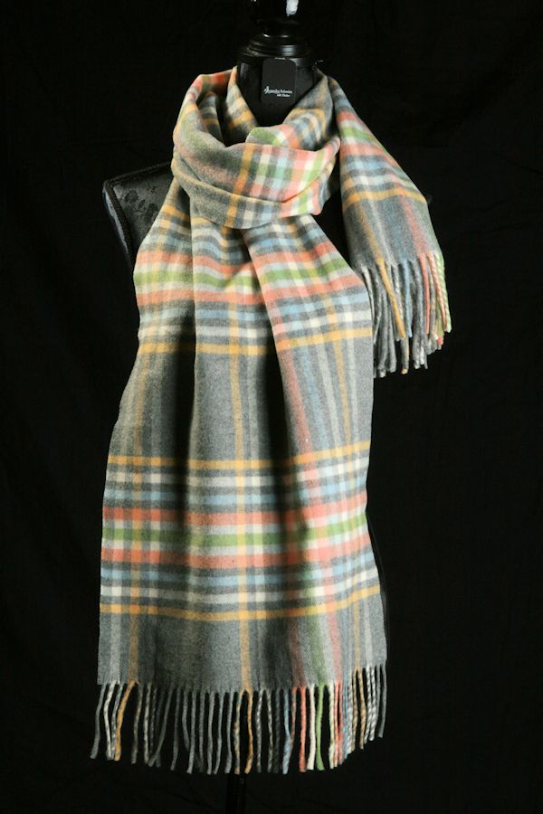 Schal,  Merinowolle/Mohair/Viskose 