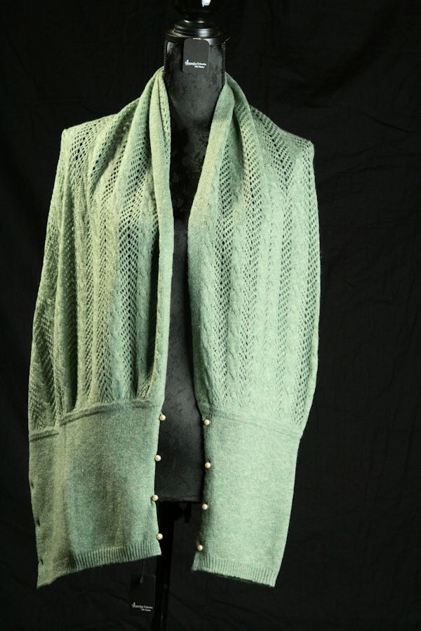 Schal/Poncho Kaschmir - Strick 