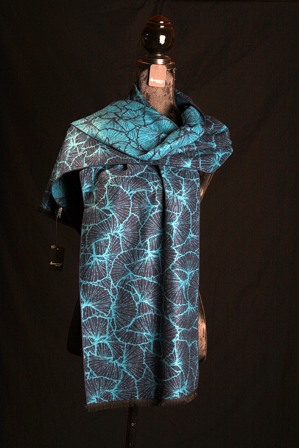 Schal Seiden-Fleece 